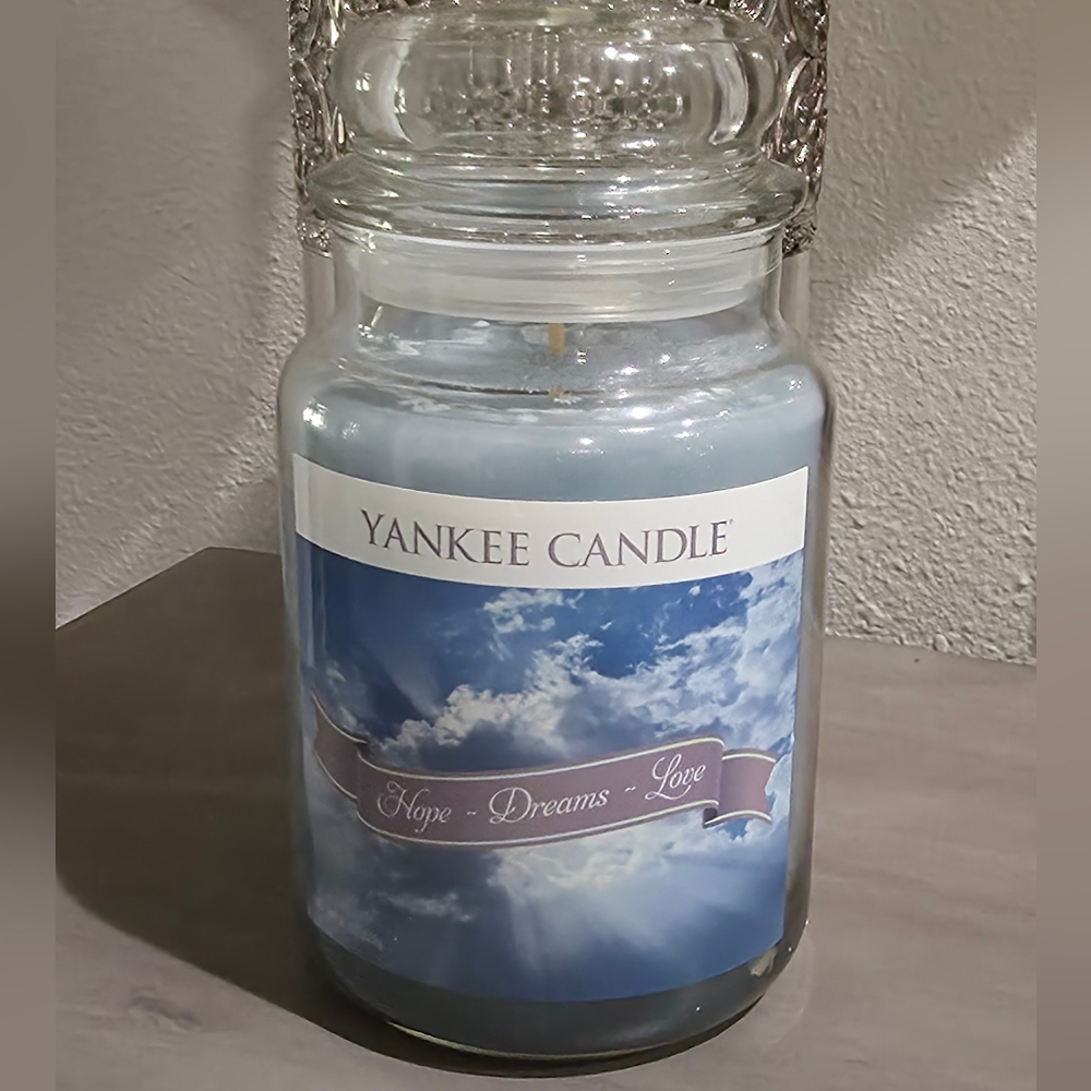 NEW Yankee Candle Hope Dreams Love Collectors Edition 22Oz 2014 RARE Retired